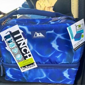 Arctic Zone Blue Lunch Bag